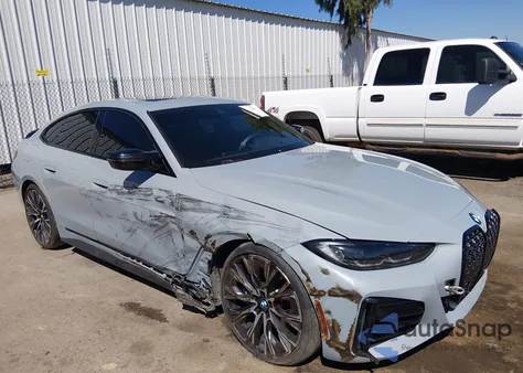 2022 BMW M440I Gran Coupe xDrive from USA, damaged, VIN WBA13AW00NFM54517